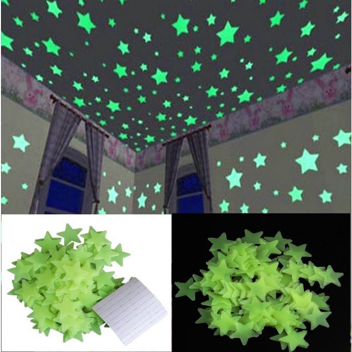 Glow In The Dark Star Stickers