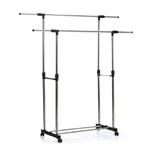 double pole clothes drying rack