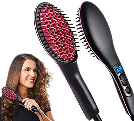 Hair Straightener Brush - The Shopping Kingdom
