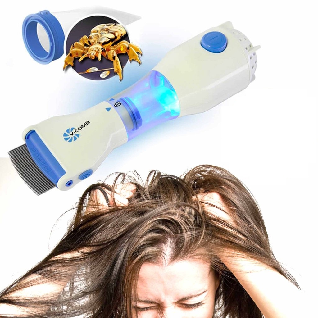 V Comb - Electric Head Lice Removing Comb - The Shopping Kingdom