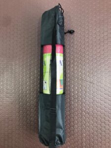 yoga mat with carrier bag