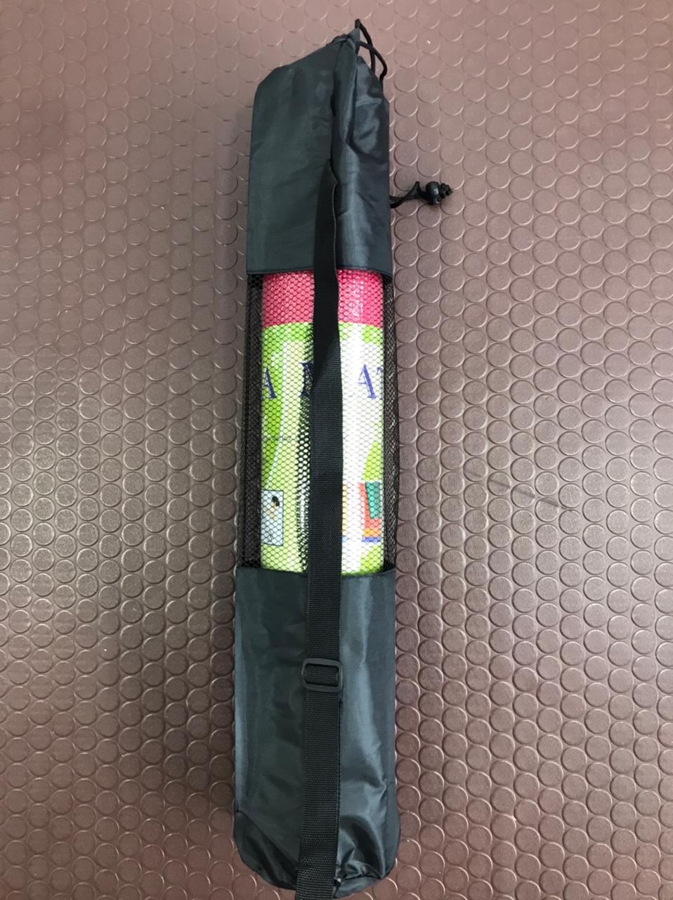 Non Slip Yoga Mat With Carrier Bag - 6mm - The Shopping Kingdom