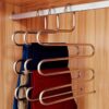 5 layer S shaped Stainless Steel Cloth Hanger - Image 3
