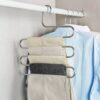 5 layer S shaped Stainless Steel Cloth Hanger - Image 2