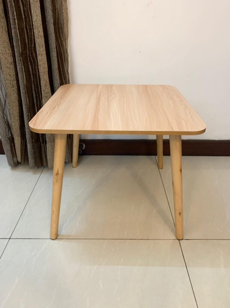 Square Wooden Table - Square Footed Table - The Shopping Kingdom