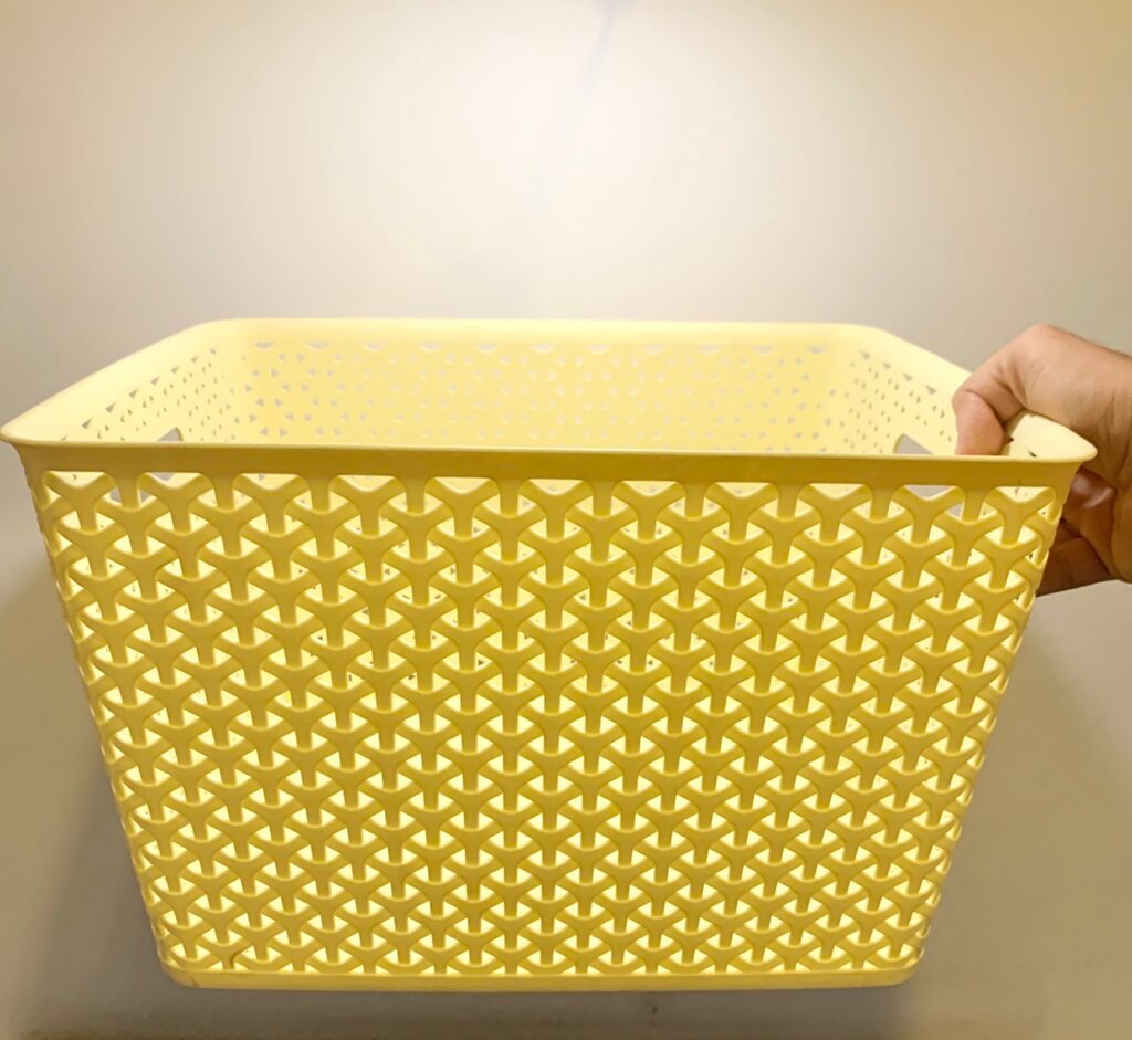 Large Storage Basket With Lid The Shopping Kingdom