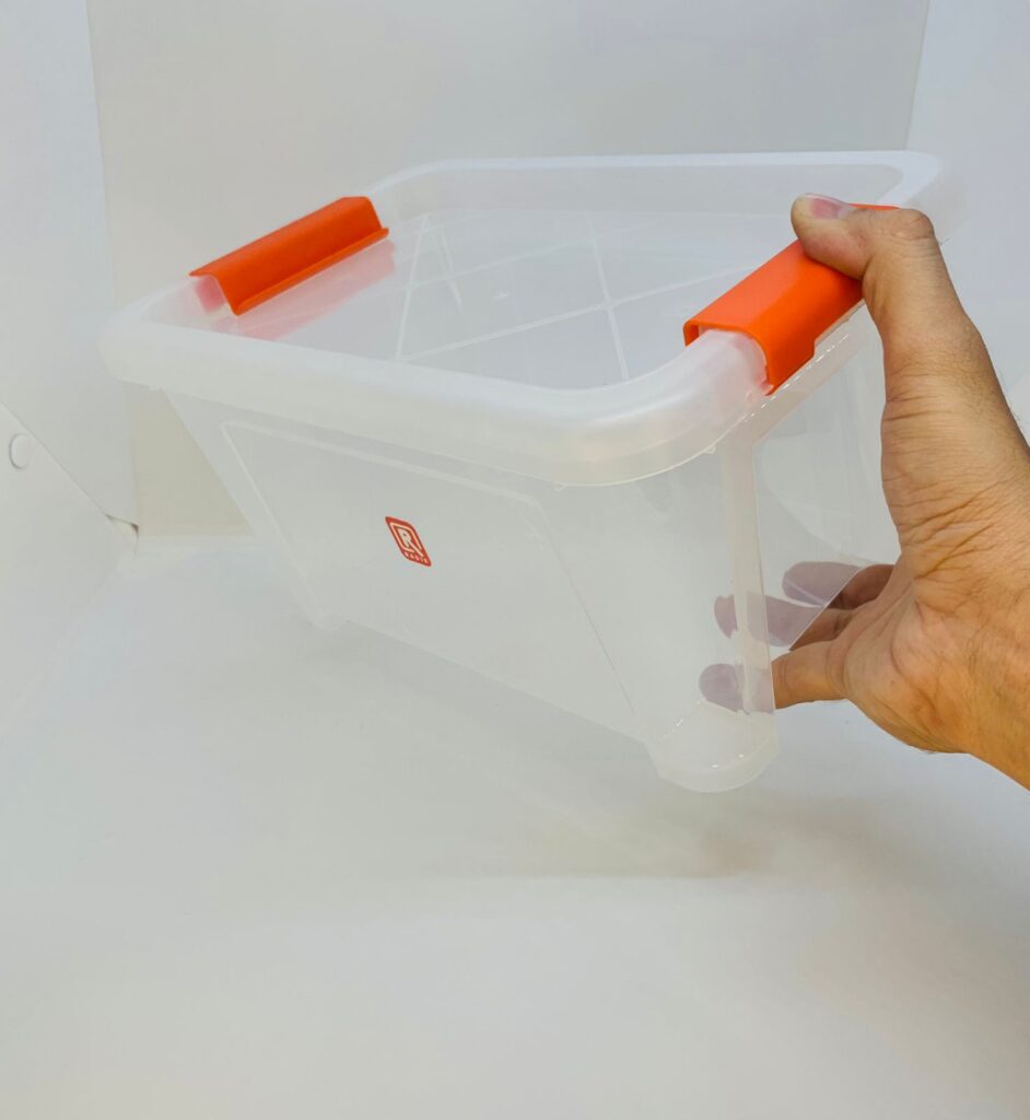 Clip Lock Storage boxes 5l The Shopping Kingdom