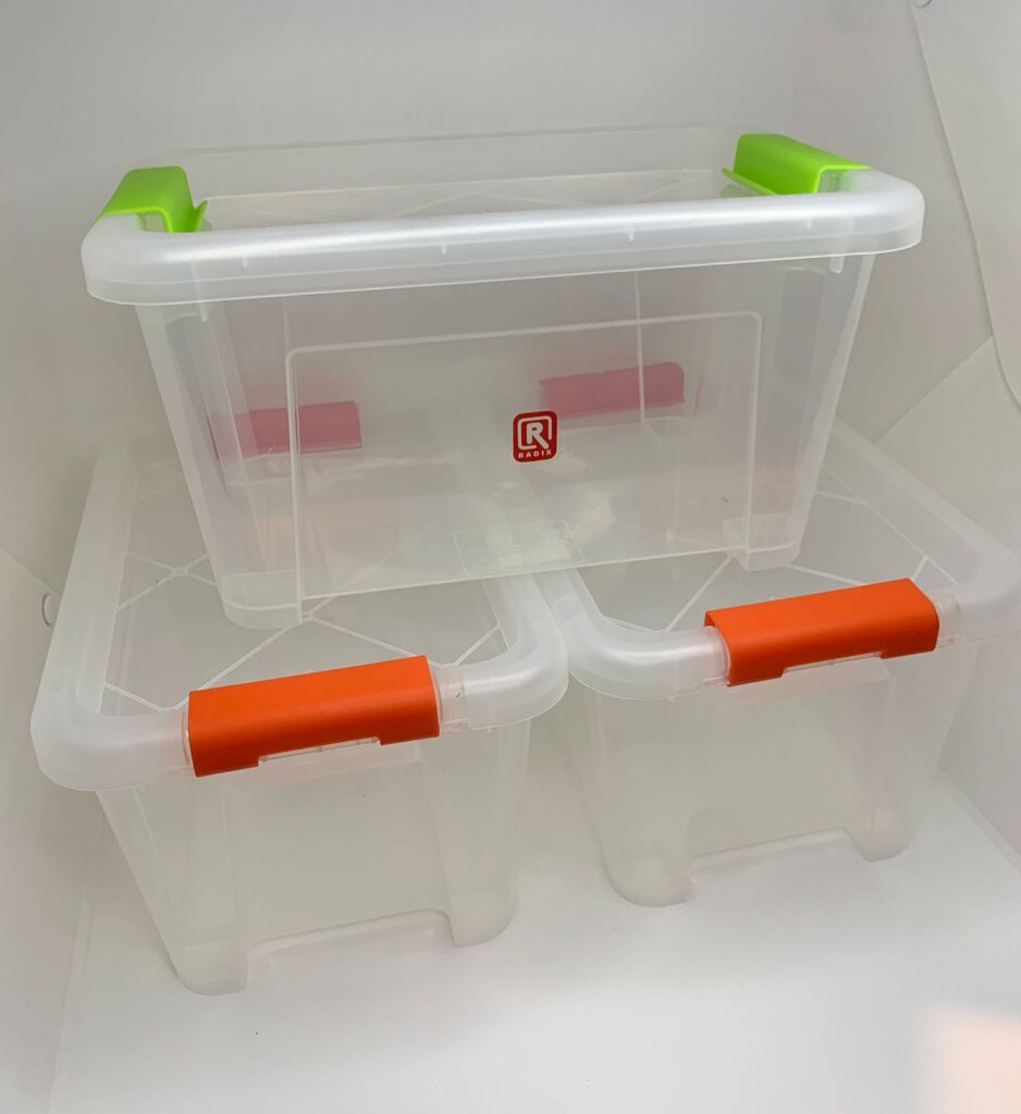 Clip Lock Storage boxes 5l The Shopping Kingdom