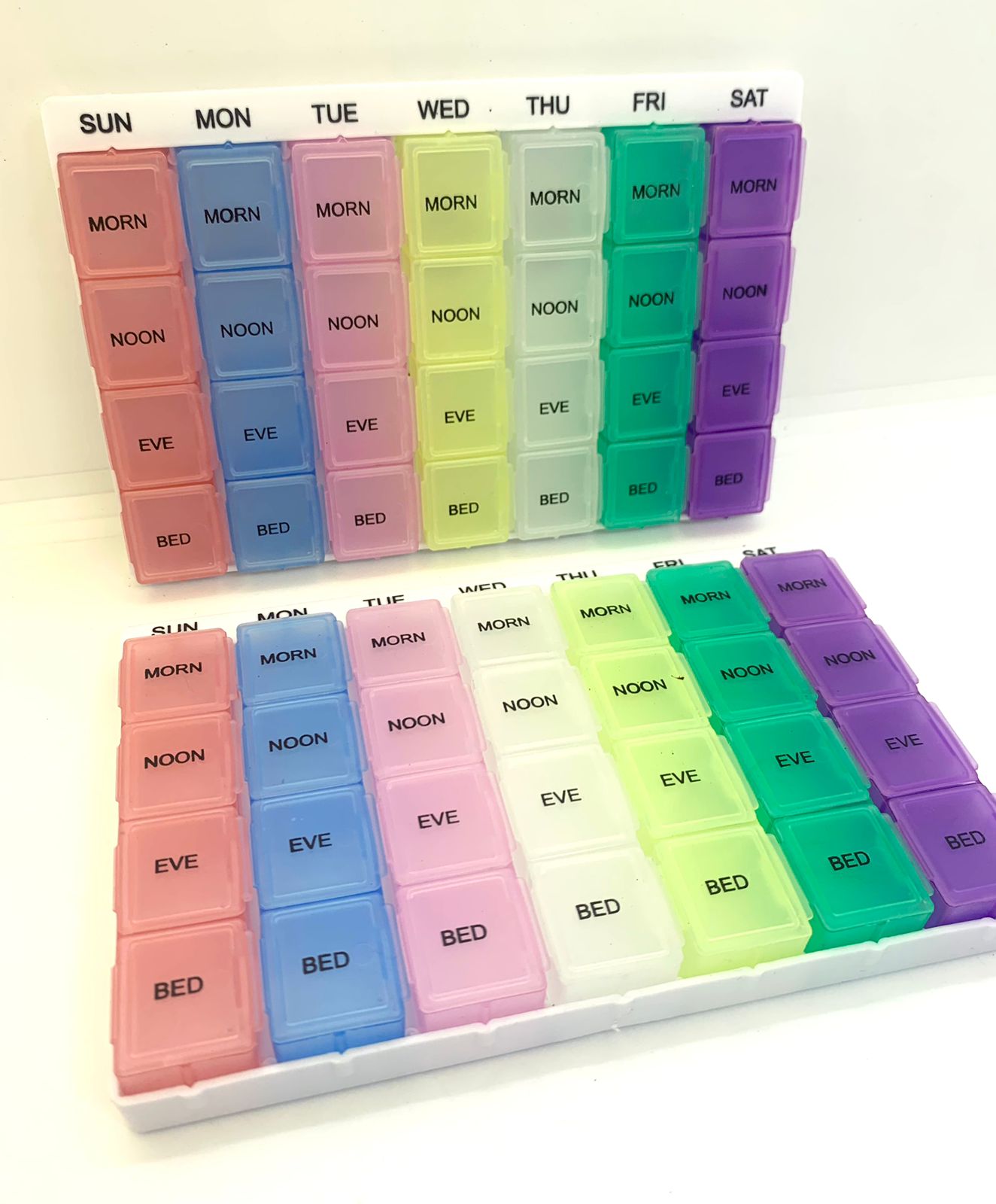 Colored Pill organizer box - The Shopping Kingdom