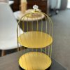 2 Layer Gold Table Deco Rack - Image 4