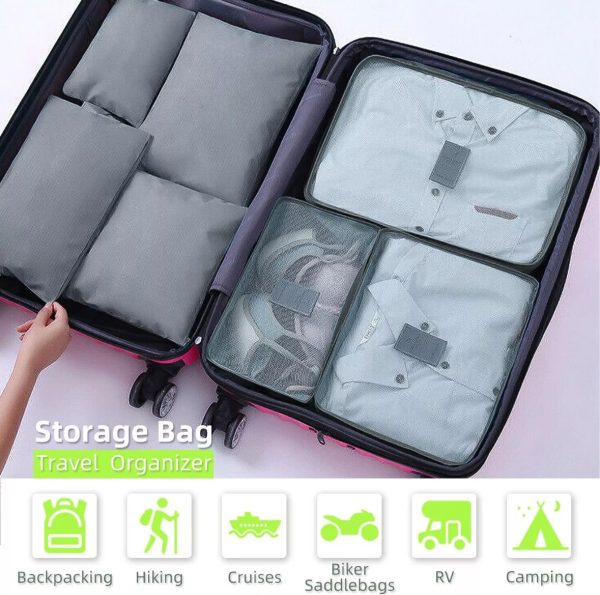 6-Piece Luggage Organizer Set