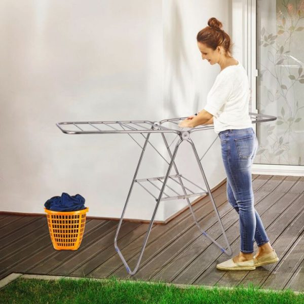 Bechoware Stainless Steel Cloth Rack - Image 2