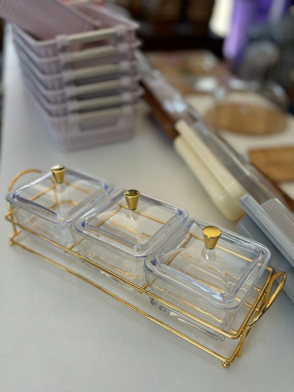 3pcs Glass Bowl Set