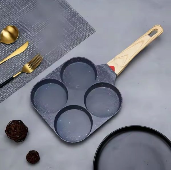 4pcs Compartment Frying Pan - Image 2