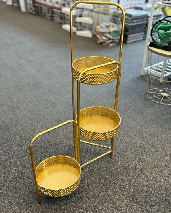 3 tier golden stand - Image 5