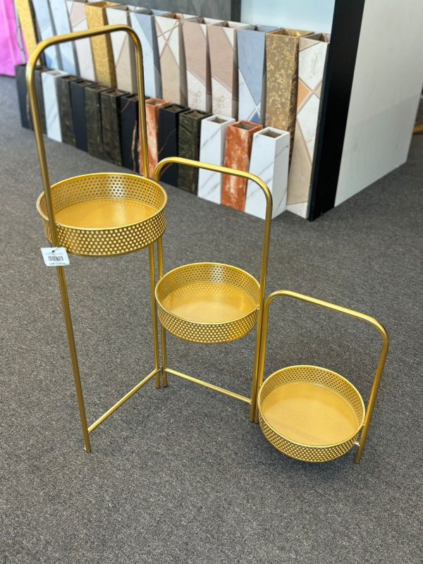 3 tier golden stand - Image 4