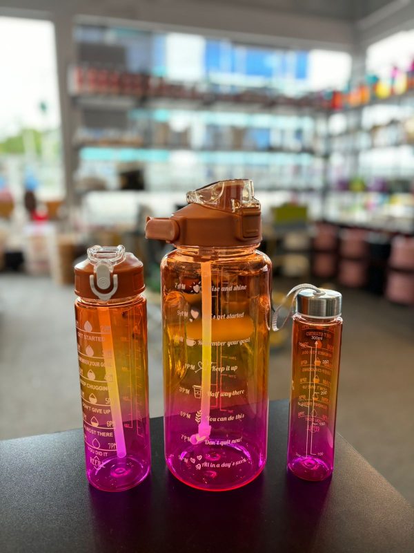3pcs Water Bottle Set