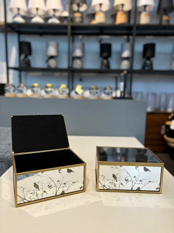 Glass Jewellery Box