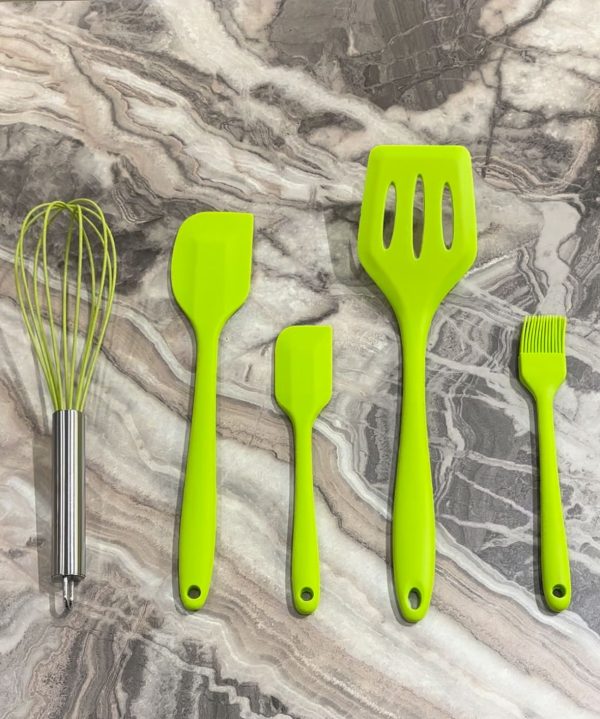5pcs Silicone Utensils Set - Image 3