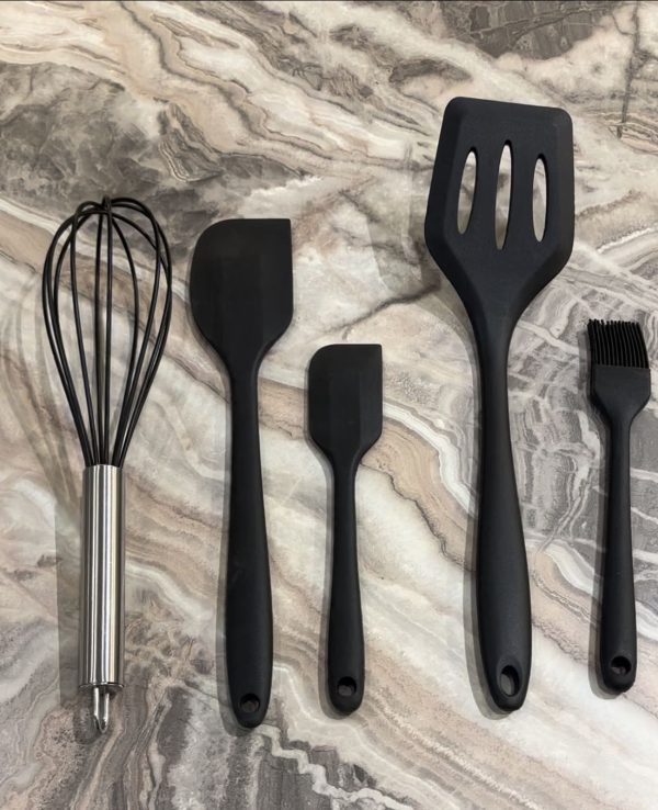 5pcs Silicone Utensils Set