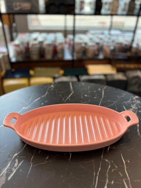 Colorful Ceramic Grill Tray  - Image 4