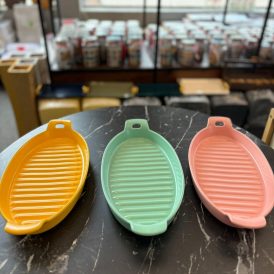 Colorful Ceramic Grill Tray 
