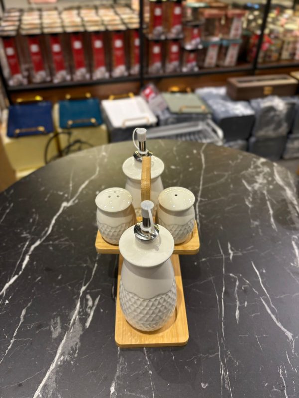 Ceramic Salt & Pepper Stand - Image 4
