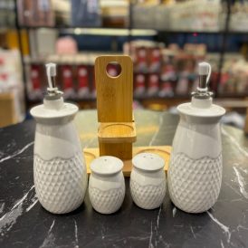 Ceramic Salt & Pepper Stand