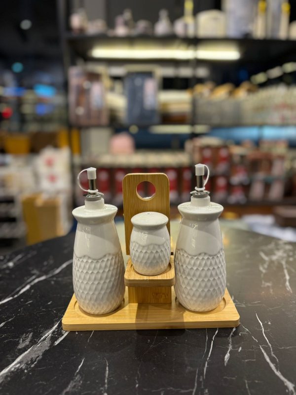 Ceramic Salt & Pepper Stand - Image 3