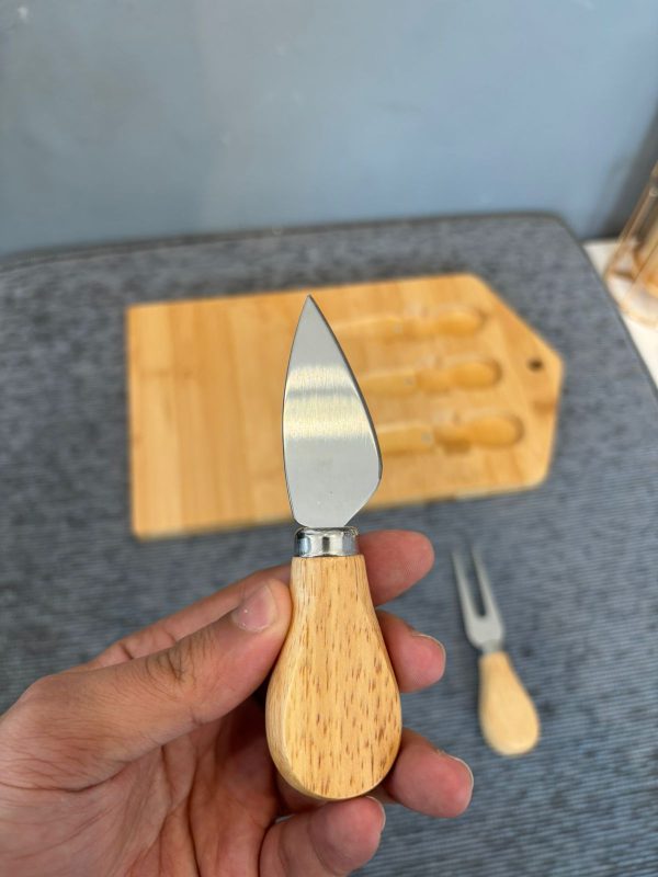Cheese Board With Knife - Image 3