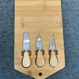 Cheese Board With Knife