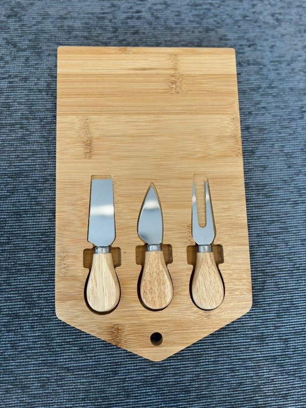 Cheese Board With Knife