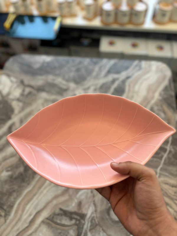 Ceramic Leaf Tray - Image 6