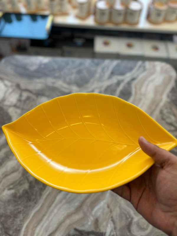 Ceramic Leaf Tray - Image 7