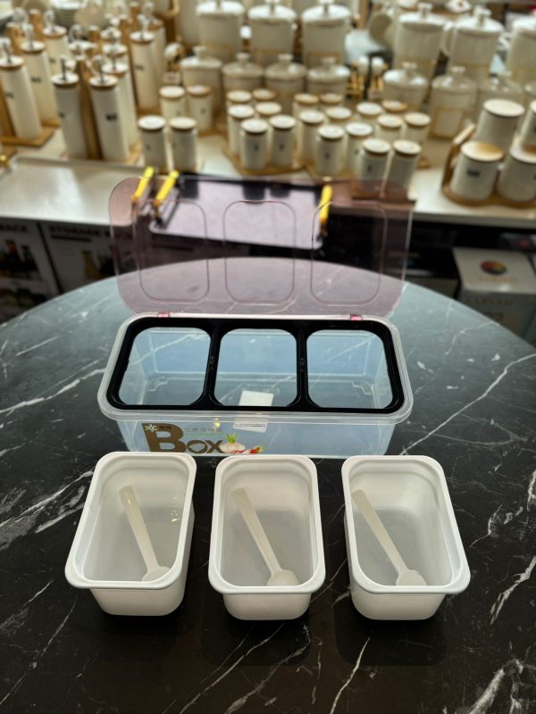 3 compartment seasoning box - Image 2