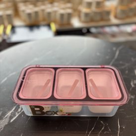 3 compartment seasoning box