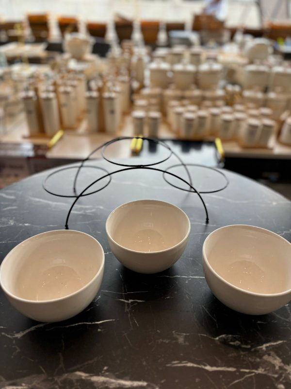 3pcs Ceramic Cup With Stand - Image 4