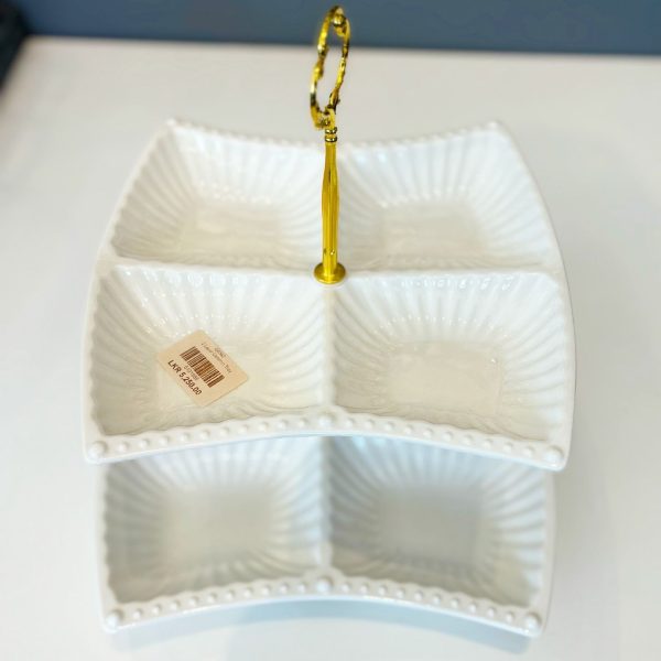 2 Layer Ceramic Tray - Image 2