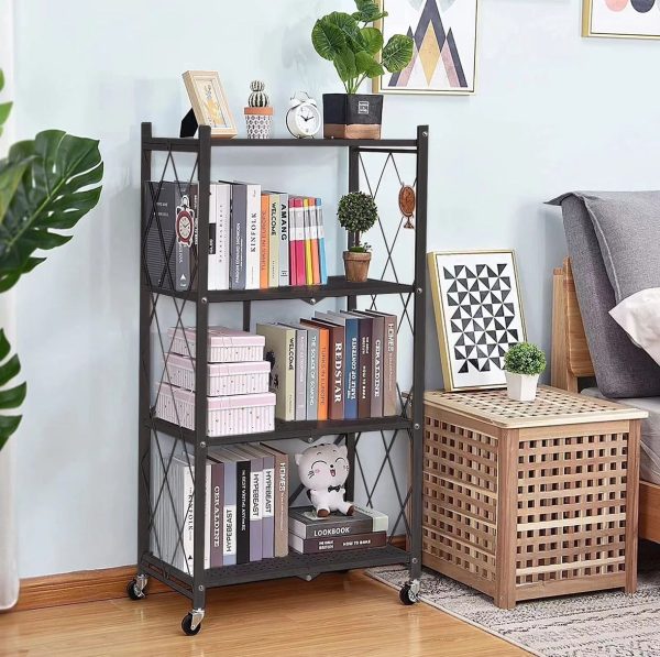 multi-purpose foldable storage rack