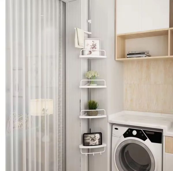 4 Layer Bathroom Corner Shelf - Image 3