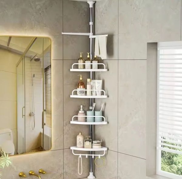 4 Layer Bathroom Corner Shelf - Image 4