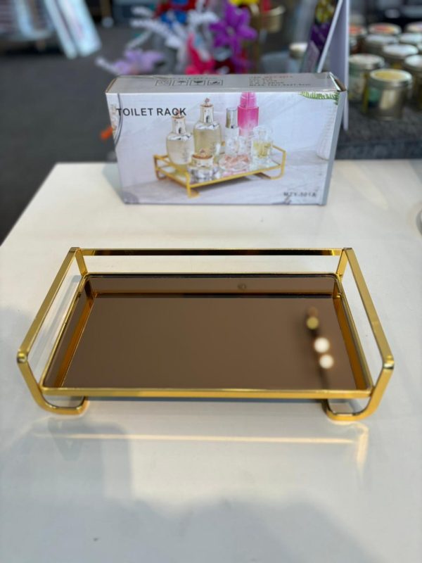 Gold mirror tray - Image 6
