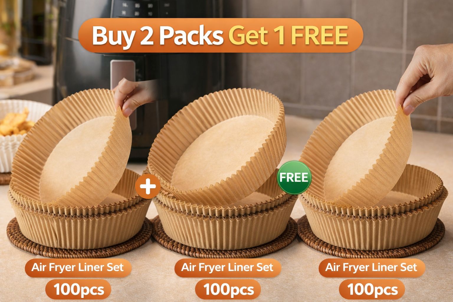 Air Fryer Liner Set